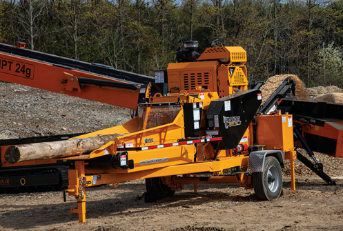 如何安全高效地操作树木粉碎机?